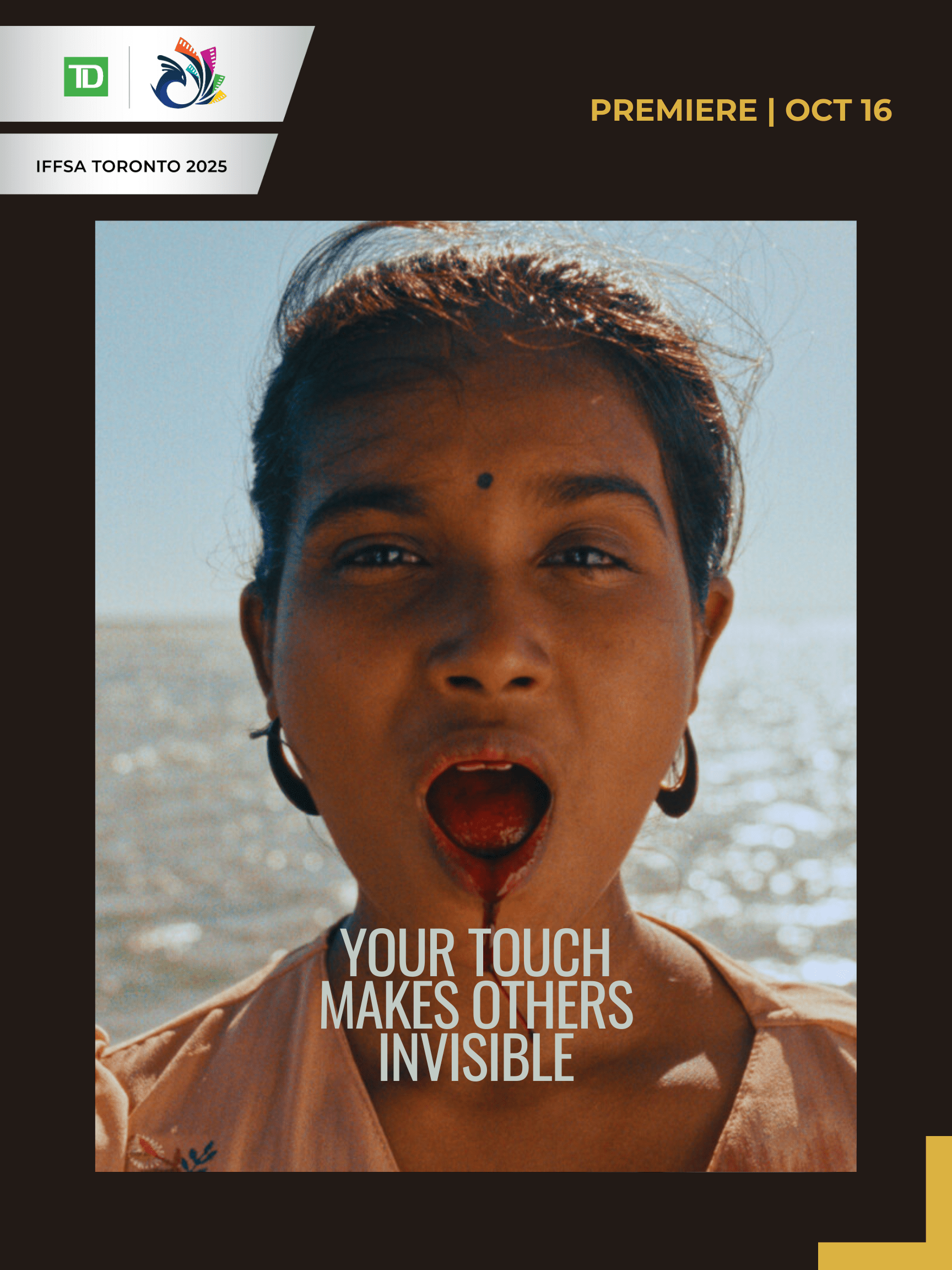 YOUR TOUCH MAKES OTHERS INVISIBLE