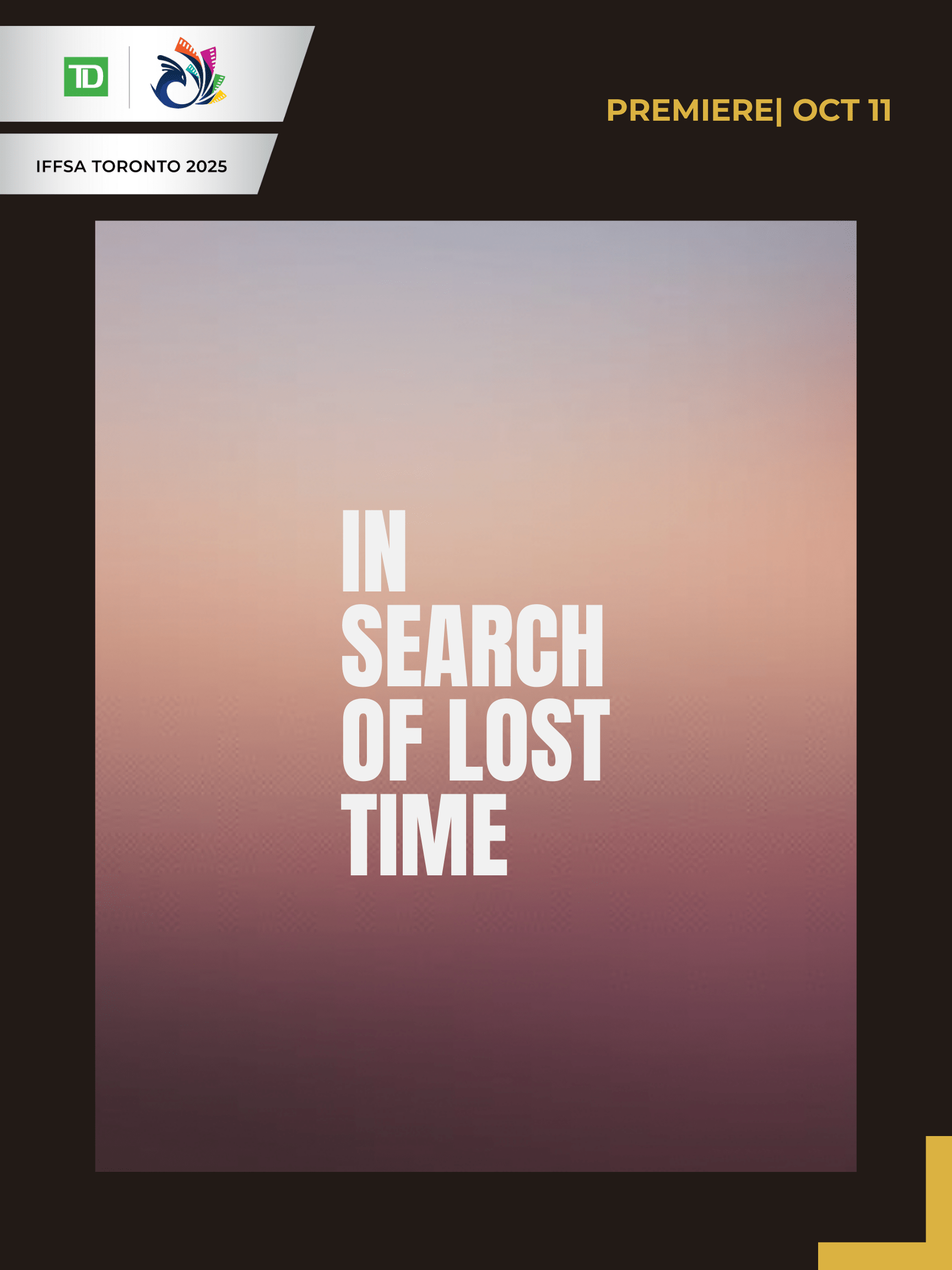 IN SEARCH OF LOST TIME