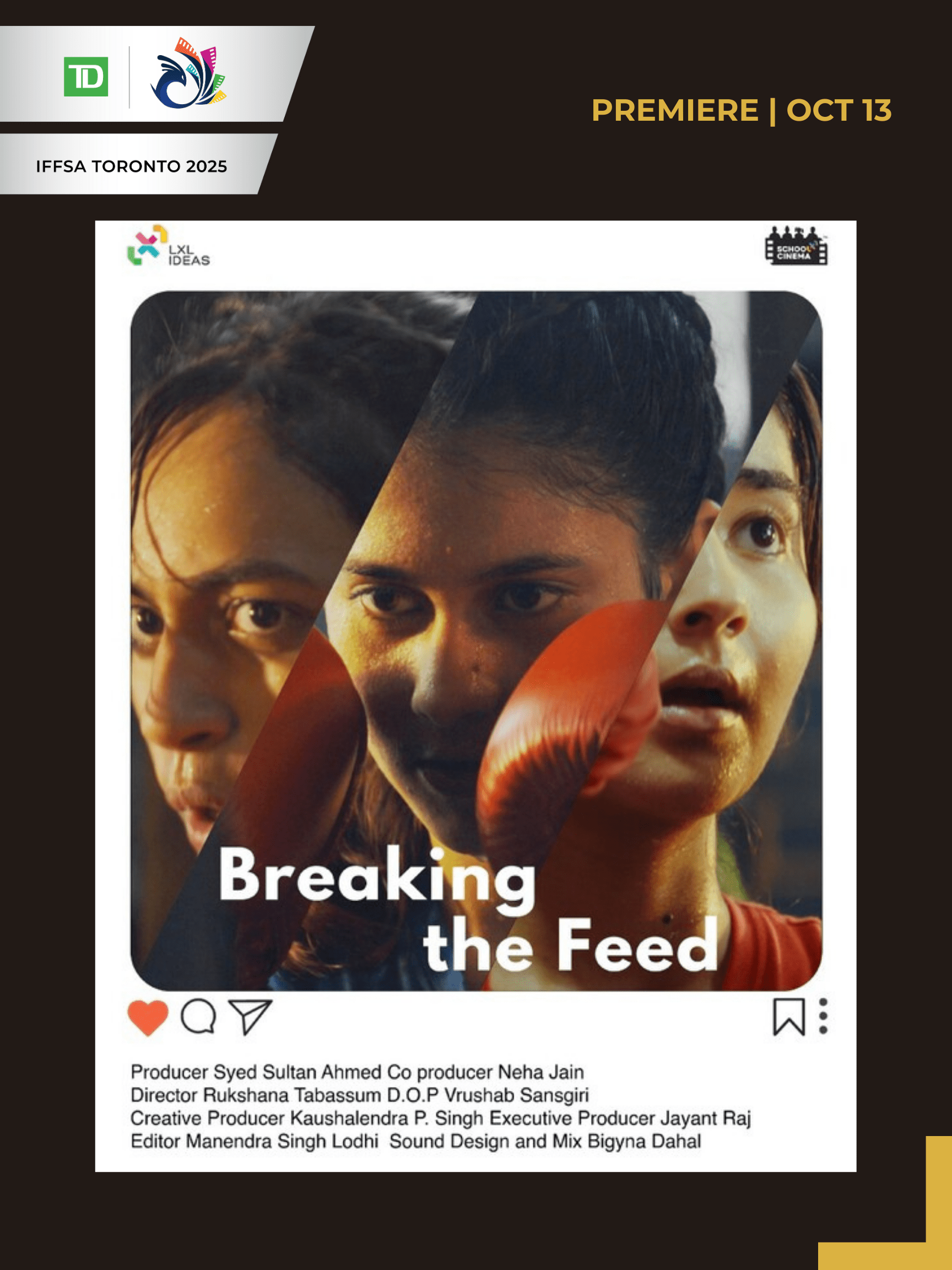 BREAKING THE FEED