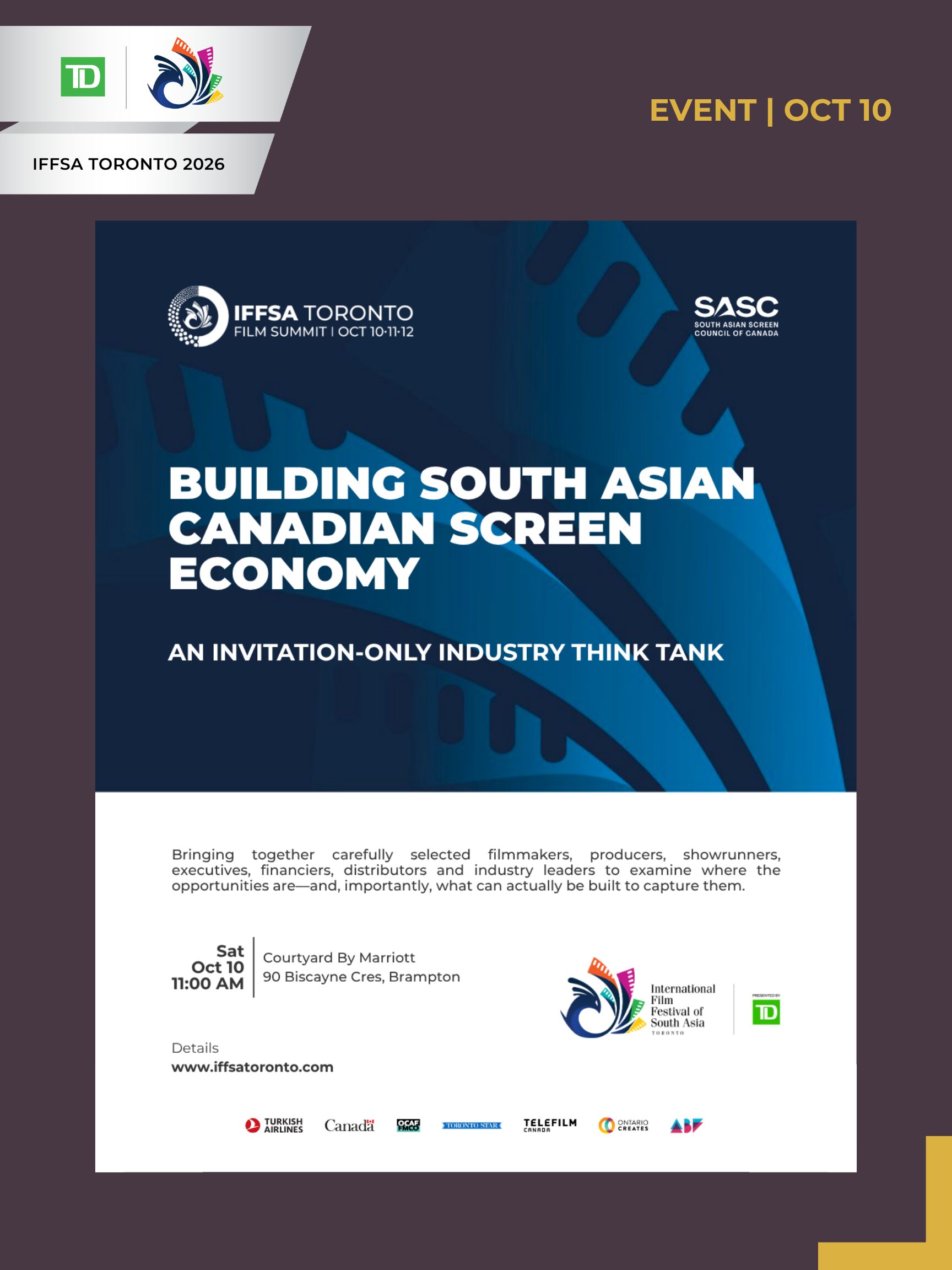 BUILDING THE SOUTH ASIAN CANADIAN SCREEN ECONOMY