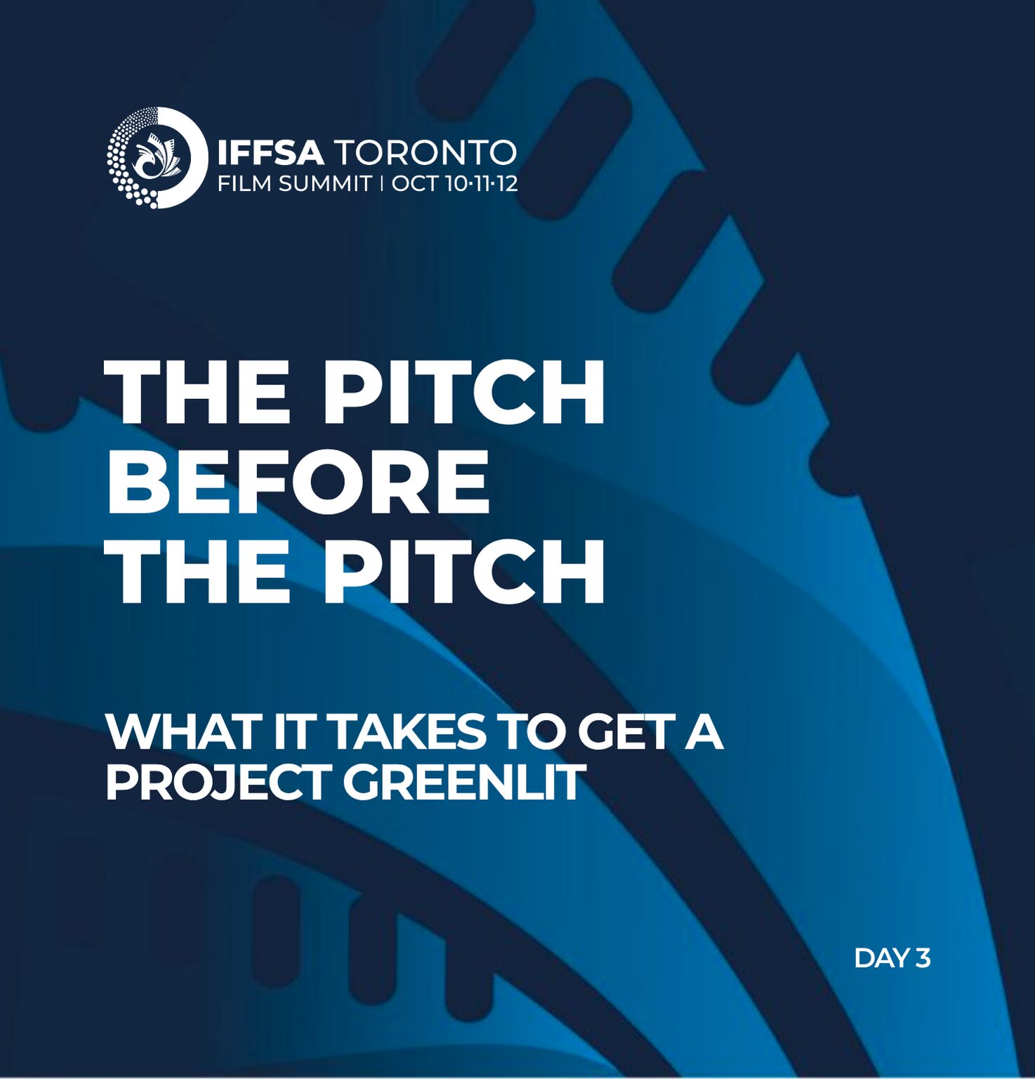 Day 3 | Event 1THE PITCH BEFORE THE PITCH:
What It Takes to Get a Project Greenlit
Date: Monday, Oct 12 | 11:30 PM
Venue: Courtyard By Marriott, 90 Biscayne Cres Brampton
DETAILED DESCRIPTION
THE PITCH BEFORE THE PITCH
What It Takes to Get a Project Greenlit
A project begins making its case long before anyone walks into the decision room. What makes producers, financiers, broadcasters and platforms see an idea as more than compelling—and believe it is ready to move?
sharpening the concept and understanding its audience to packaging talent, attaching the right partners, building a financing strategy and creating materials that signal readiness. Through the perspectives of those who develop, finance and greenlight projects, the session reveals what decision-makers are really looking for—and what turns interest into a yes.