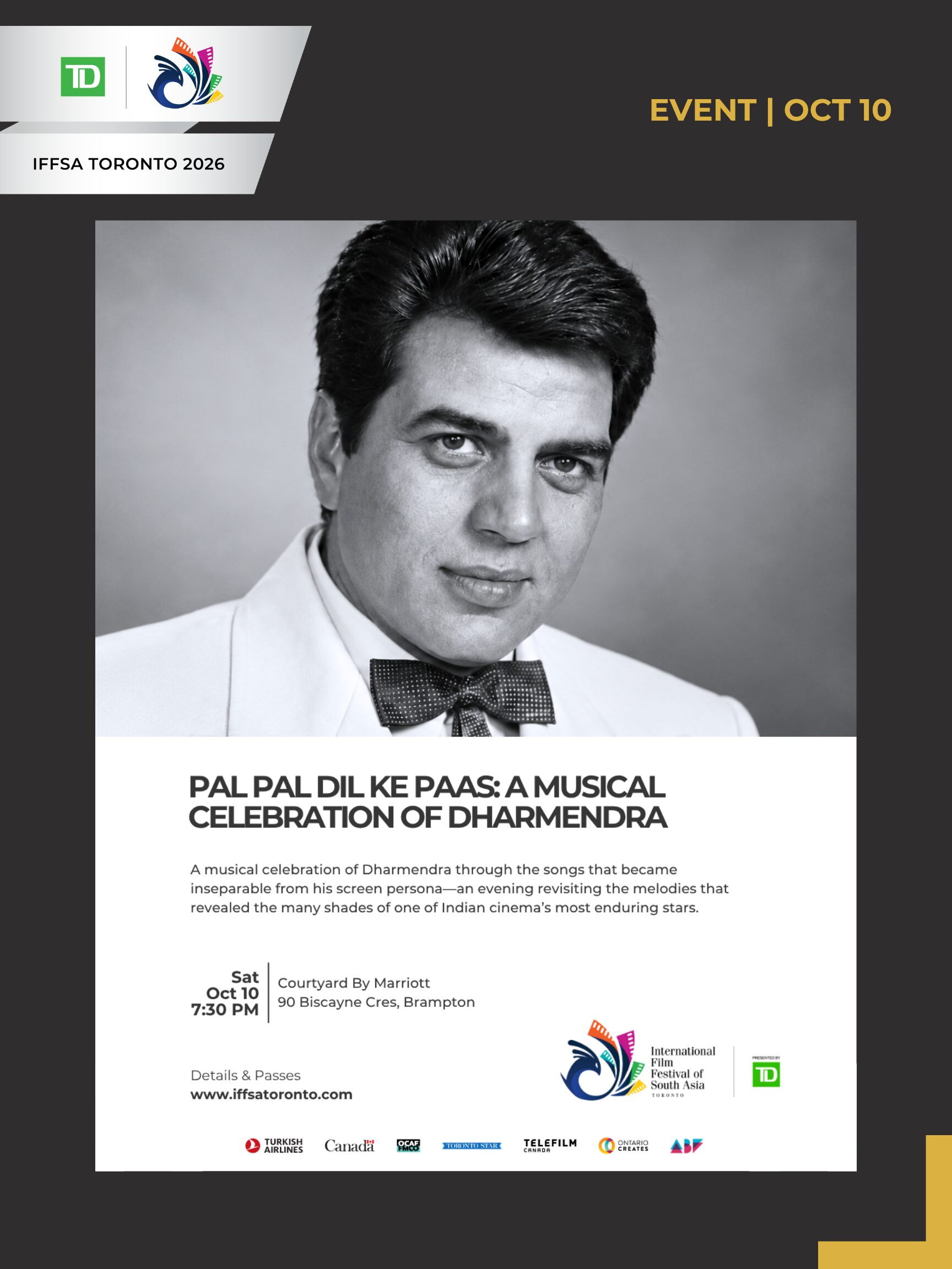 PAL PAL DIL KE PAAS: A MUSICAL CELEBRATION OF DHARMENDRA