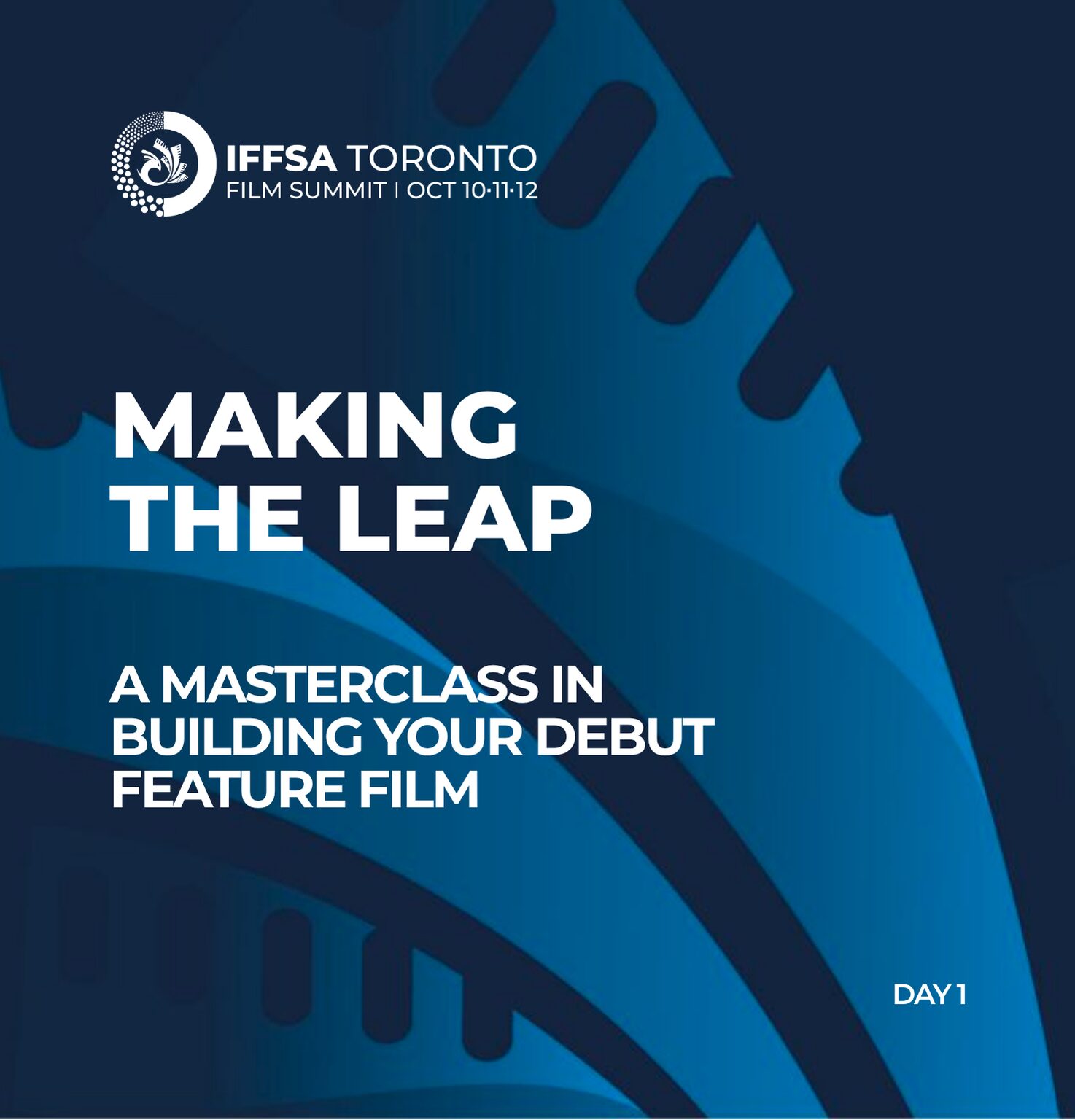 Day 1 | Event 2MAKING THE LEAP:
A Masterclass in Building Your Debut Feature Film
Date: Saturday, Oct 10 | 11:30 AM
Venue: Courtyard By Marriott, 90 Biscayne Cres Brampton
DETAILED DESCRIPTION
MAKING THE LEAP
A Masterclass in Building Your Debut Feature Film
The first feature is one of the defining leaps in a filmmaker’s journey—where creative ambition meets the greater scale, stakes and realities of feature filmmaking.
How do you take a first feature from script to screen—and make the leap in scale, resources and responsibility it demands? Cannes and TIFF alumni filmmakers break down their own debut journeys, sharing how they developed a producible script, built the right producer and creative team, approached financing and budgeting, made critical choices under limited resources, navigated production and post, and positioned the finished film for festivals, markets and audiences.
A practical, experience-led masterclass offering a roadmap for developing, financing, making and launching your first feature.