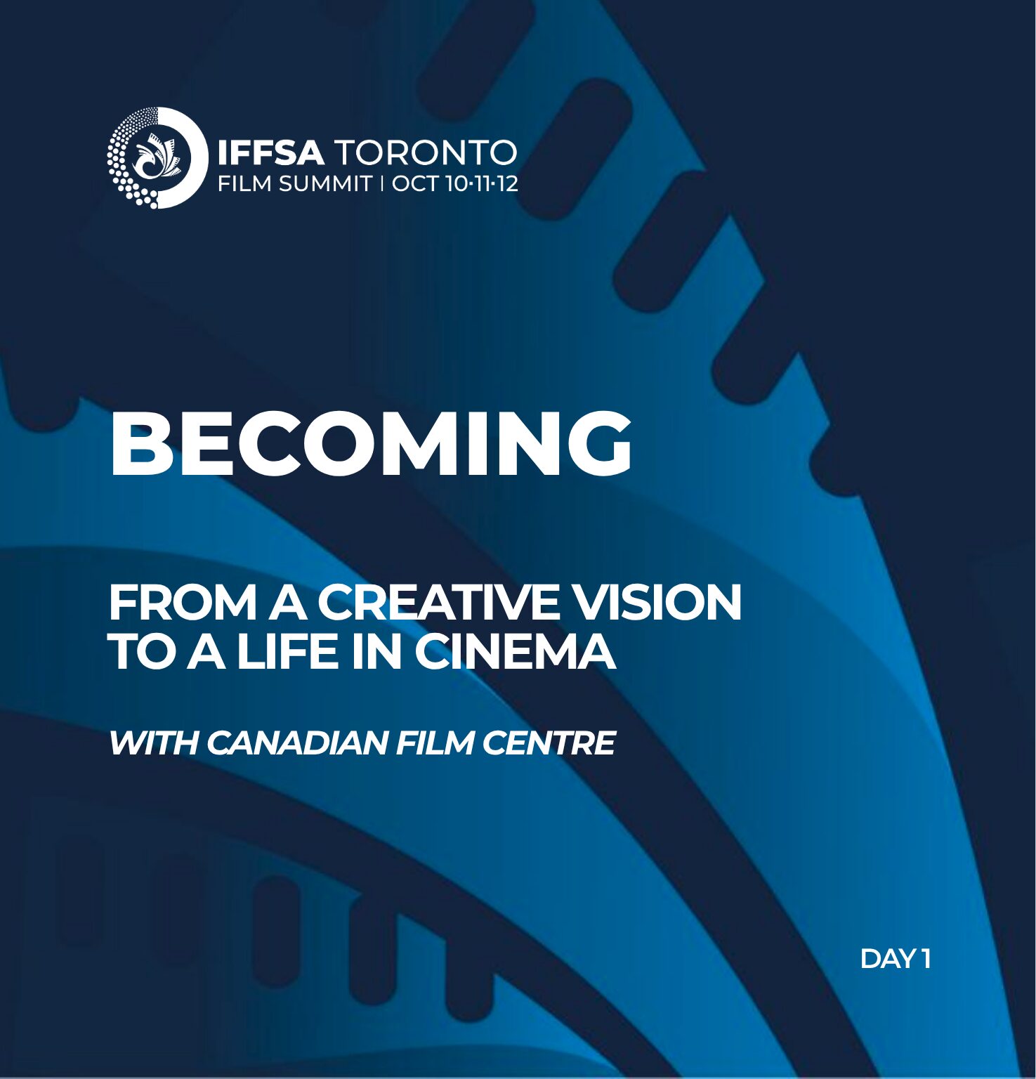 Day 1 | Event 4 BECOMING :
 From a Creative Vision to a Life in Cinema [With Canadian Film Centre]

Date: Saturday, Oct 10 | 2:00 PM

Venue: Courtyard By Marriott, 90 Biscayne Cres Brampton


DETAILED DESCRIPTION

BECOMING
 From a Creative Vision to a Life in Cinema  [With Canadian Film Centre]
A career in cinema is rarely defined by a single break. How does creative promise become a distinctive voice—and that voice become a body of work? Drawing on CFC’s decades of nurturing Canadian directors, writers, producers and editors, BECOMING explores the evolution of a filmmaker: sharpening your craft, finding the collaborators who elevate the work, learning through making, building a creative community, and developing the resilience and curiosity to keep evolving.
A conversation about the long journey from having something to say to building a life in cinema.