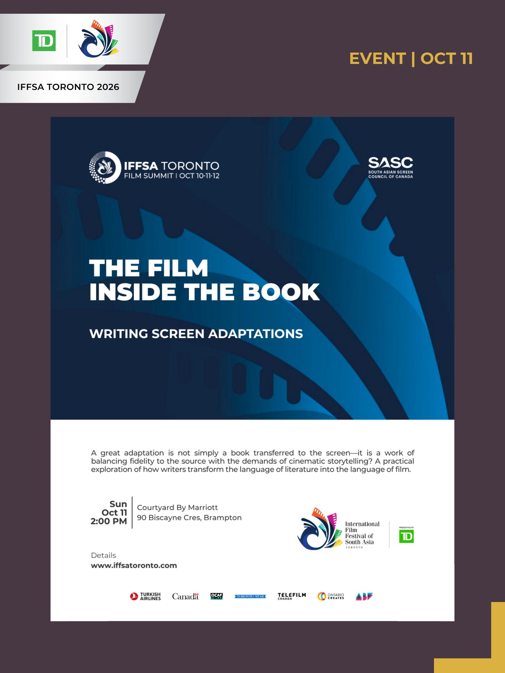 THE FILM INSIDE THE BOOK